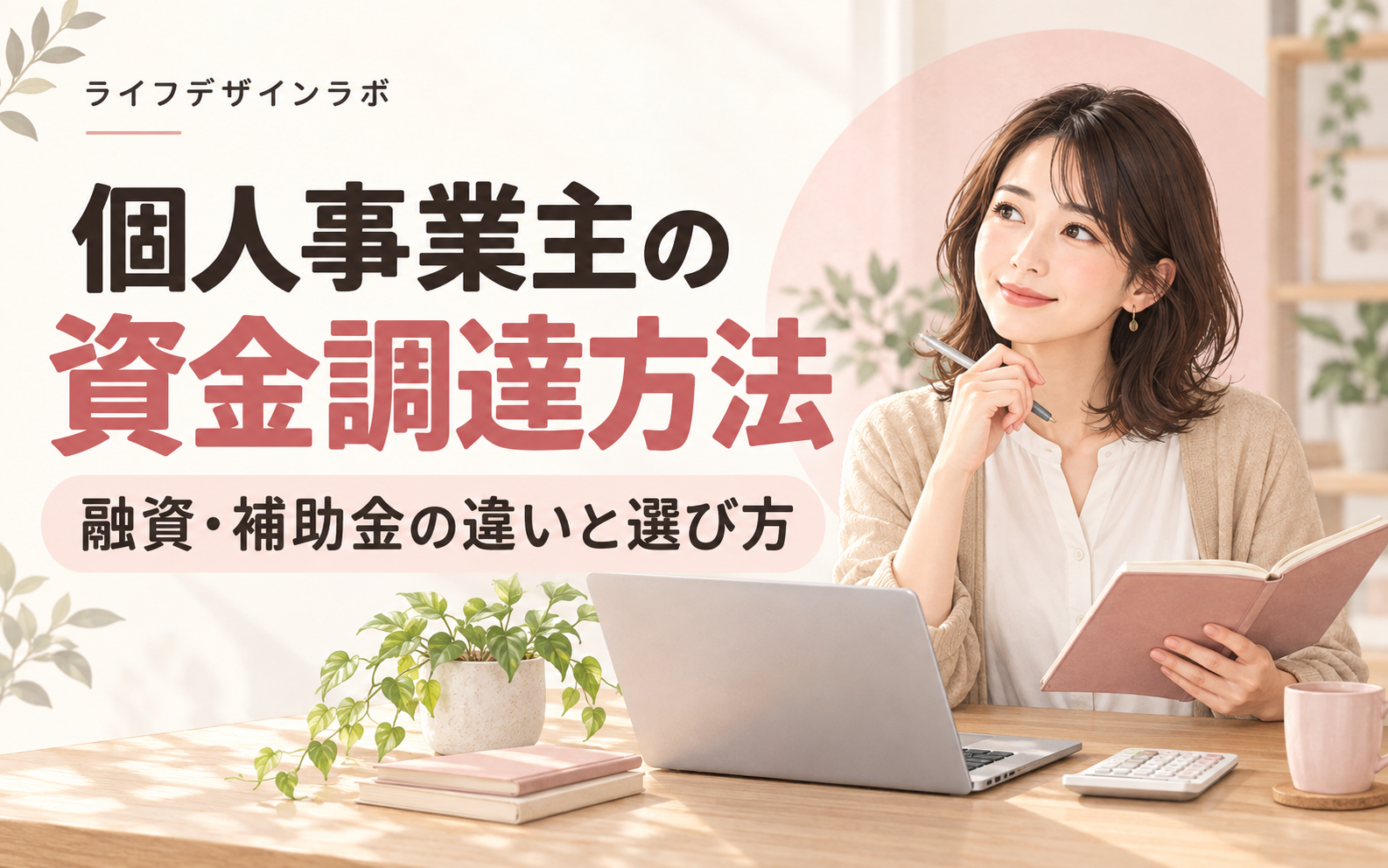 個人事業主の資金繰りとキャッシュフローを確認する男性